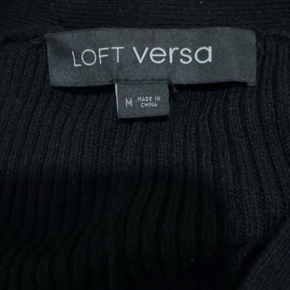 Petite LOFT Versa Ribbed V-Neck Maxi Sweater Dress in Size Medium - Picture 6 of 8